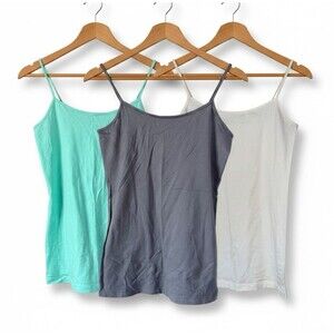 No Boundaries Women's Camisole Tank Top Size L 11-13 Spaghetti Strap Ribbed